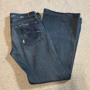 7 for all Mankind Wide Leg Dojo Jeans, The Lexie